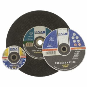 Disques à tronçonner de l'acier